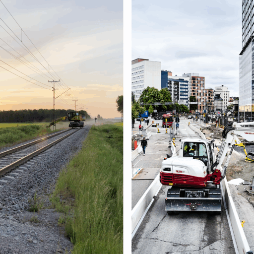 Railway maintenance and construction work