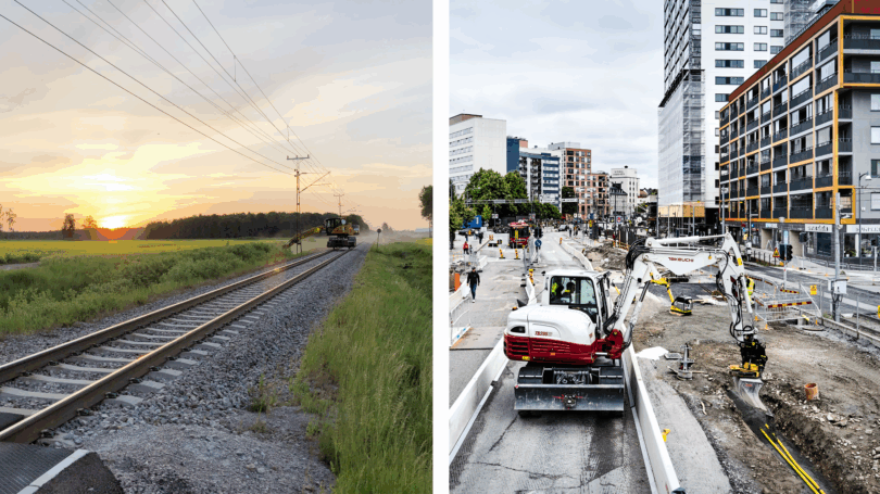 Railway maintenance and construction work